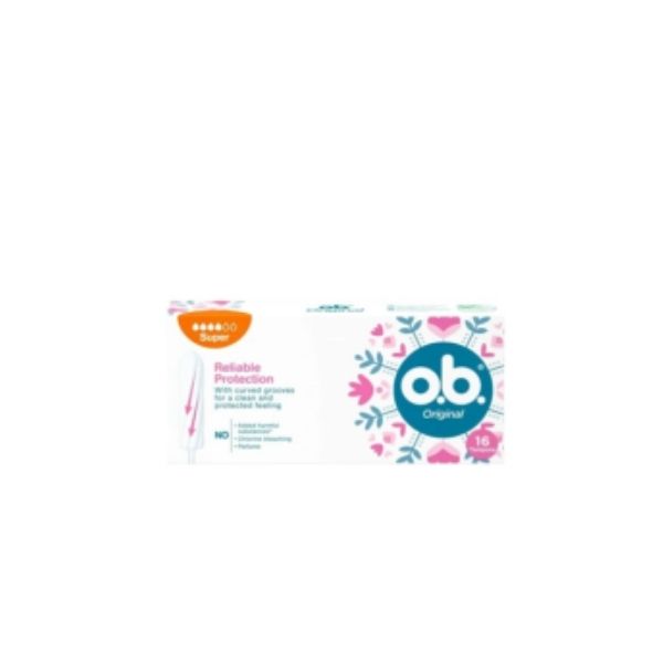 3574661592046 O.B ORIGINAL TAMPONS 16S SUPER ( 1 X 6 ) - Image 1