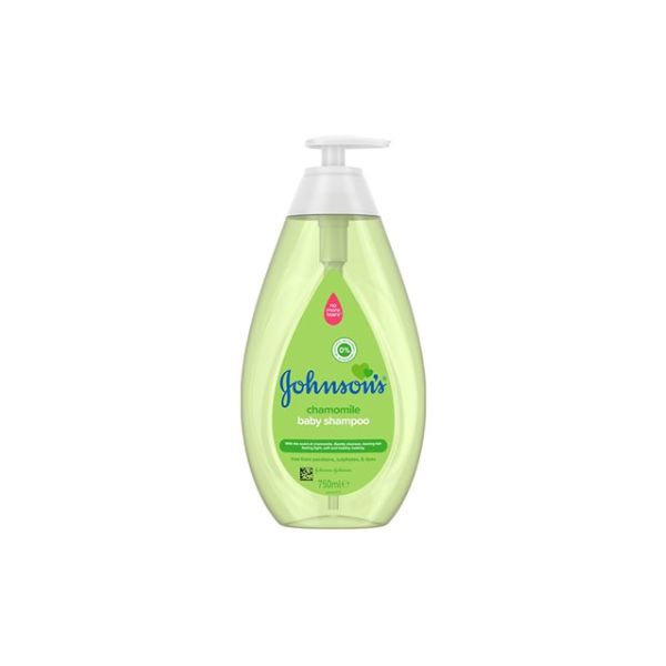 3574669907767 JOHNSONS BABY SHAMPOO CHAMOMILE 750ML PUMP ( 1 X 12 ) - Image 1
