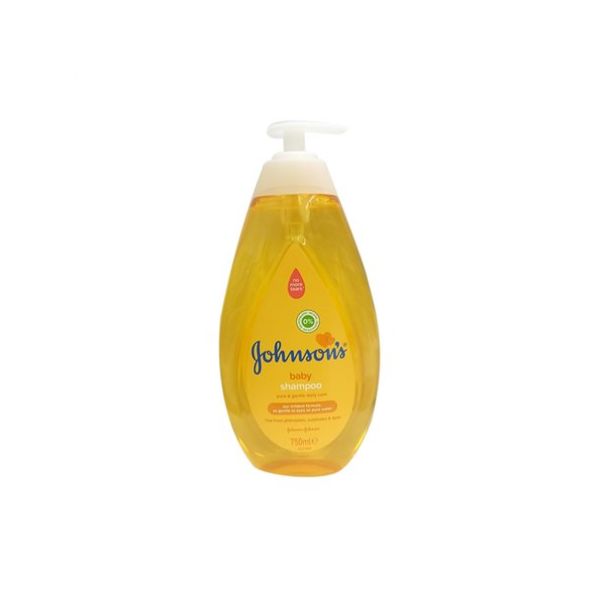 3574669907781 JOHNSONS BABY SHAMPOO PUMP REGULAR 750ML GREEK( 1 X 12 ) - Image 1