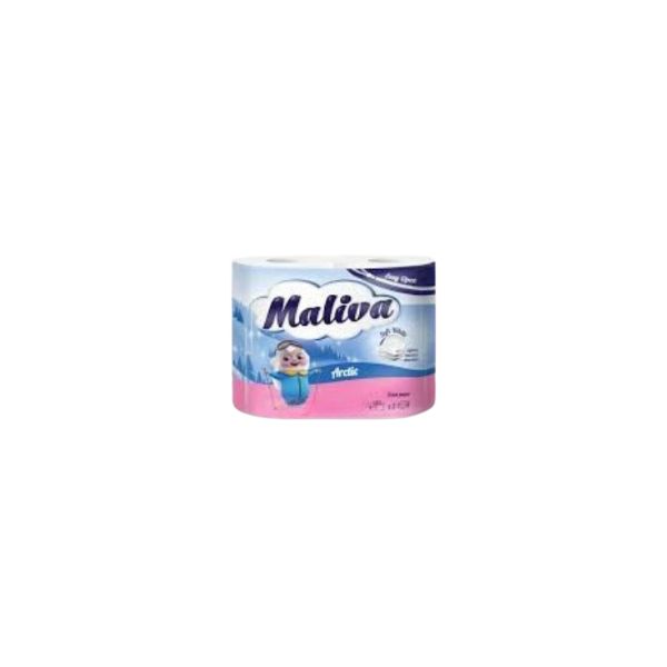3800090305590 MALIVA TOILET ROLLS 4PACK ARCTIC 3PLY ( 1 X 14 ) - Image 1