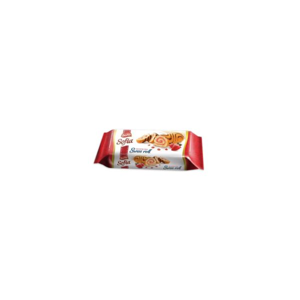 3800213622764 DOMA SOFIA SWISS ROLL STRAWBERRY 200GR BBD 07/06/26 ( 1 X 10 ) - Image 1