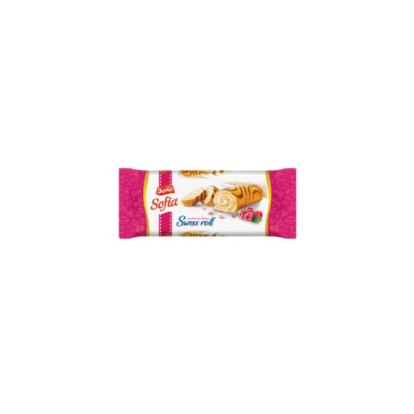 3800213627530 DOMA SOFIA SWISS ROLL RASPBERRY 200GR BBD 16/07/26 ( 1 X 10 ) - Image 1