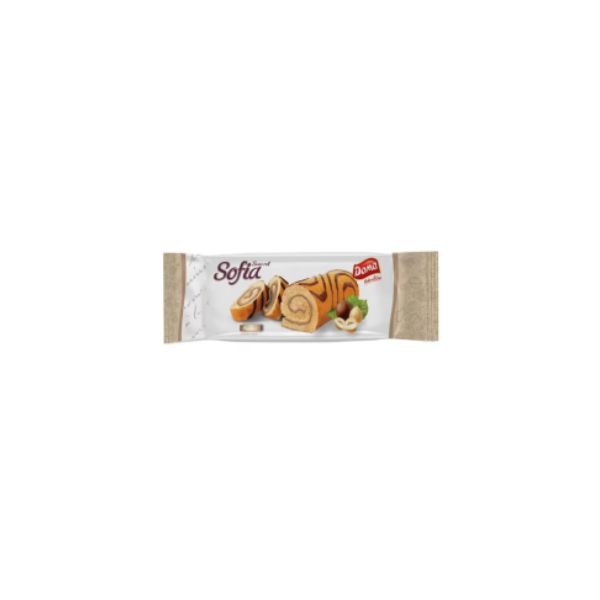 3800213634088 DOMA SOFIA SWISS ROLL HAZELNUT 200GR BBD 13/07/26 ( 1 X 10 ) - Image 1