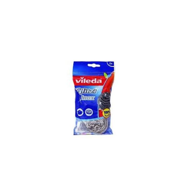 4003790001970 VILEDA SPIRAL INOX 2PACK ( 1 X 20 ) - Image 1