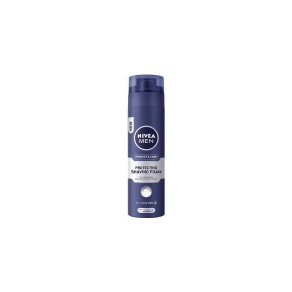 4005808222490 NIVEA SHAVING FOAM EXTRA MOISTURE ALOE 200ML ( 1 X 12 ) - Image 1