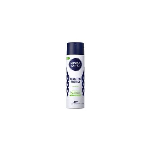 4005808663798 NIVEA SPRAY 150ML MEN SENSITIVE PROTECT ( 1 X 6 ) - Image 1