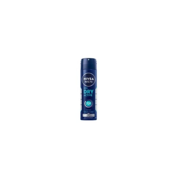 4005900829368 NIVEA SPRAY 150ML MEN DRY ACTIVE (1 X 6 ) - Image 1