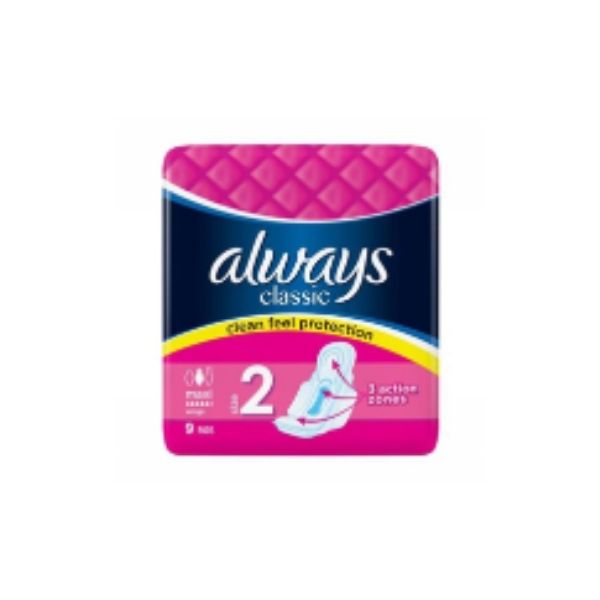 4015400259459 ALWAYS MAXI CLASSIC 9S PINK ( 1 X 16 ) - Image 1