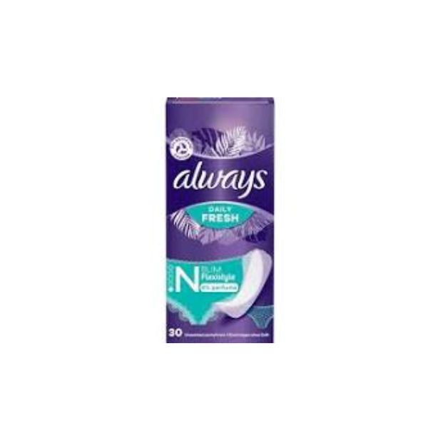 4015400656760 ALWAYS DAILIES PANTY LINERS 30s SLIM FLEXISTYLE ( 1 X 8 ) - Image 1