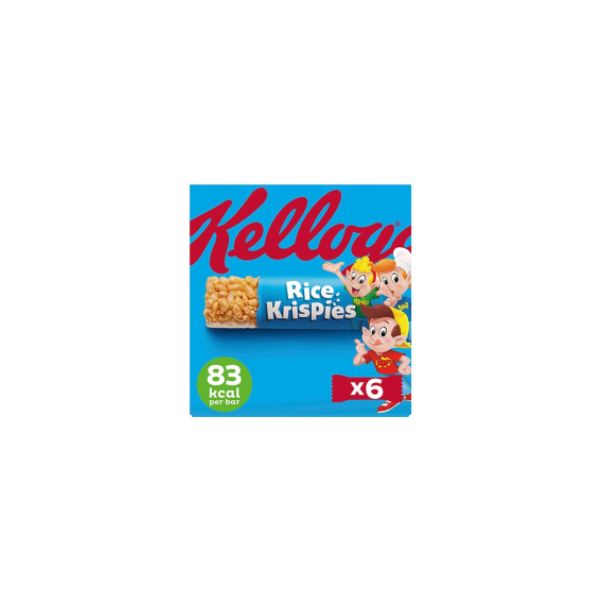 5000127660069 KELLOGGS BARS RICE KRISPIES 6PACK BBD 22/05/26 ( 1 X 14 ) - Image 1