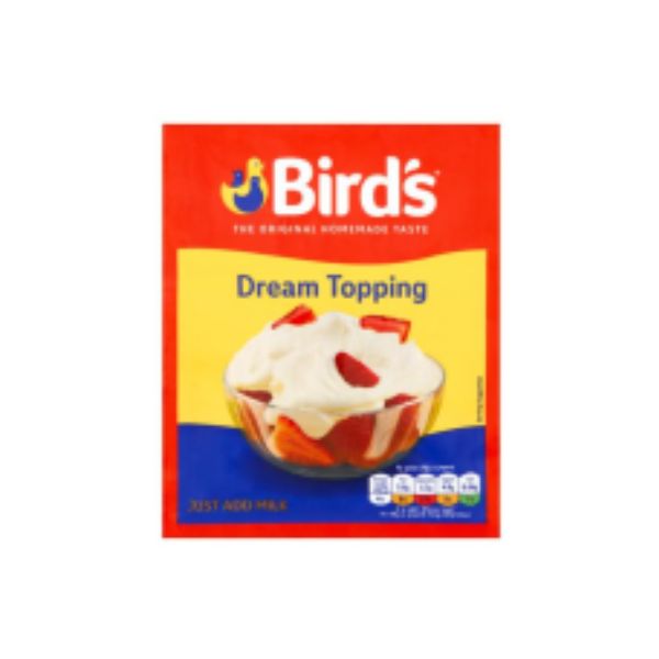 5000354700026 BIRDS DREAM TOPPING SINGLES 36GR BBD 30/09/26 ( 1 X 18 ) - Image 1