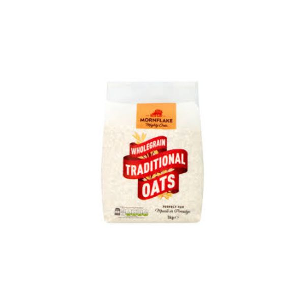 5010026517661 MORNFLAKE PORRIDGE OATS 1KG BBD 31/06/26 ( 1 X 10 ) - Image 1