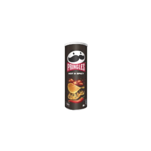 5053990101542 PRINGLES 165GR HOT & SPICY BBD 22/03/26 ( 1 X 19 ) - Image 1