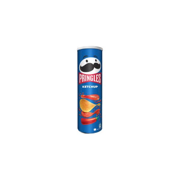 5053990121922 PRINGLES 165GR KETCHUP BBD 27/08/26 ( 1 X 19 ) - Image 1
