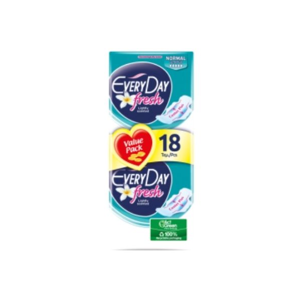 5201263006135 EVERYDAY DUO NORMAL FRESH ULTRA PLUS 18s (1 X 24) - Image 1