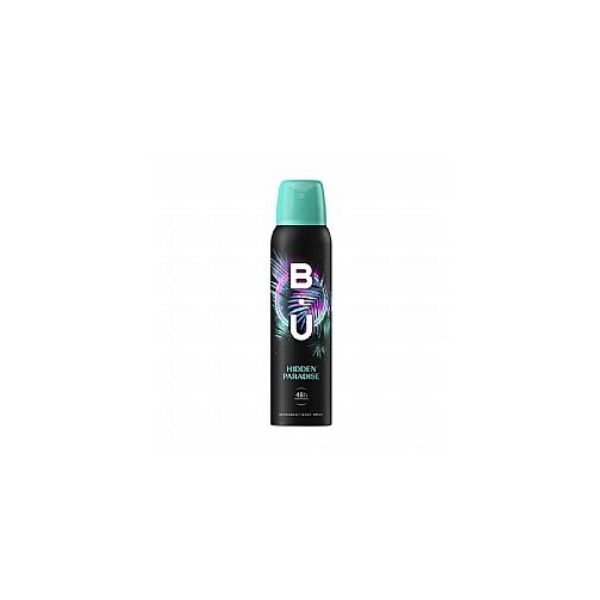 5201314153313 B.U SPRAY 150ML HIDDEN PARADISE GREEN ( 1 X 6 ) - Image 1