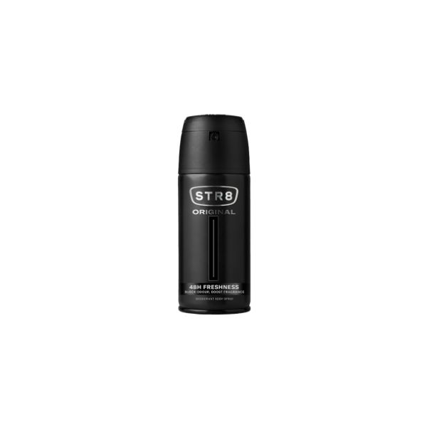 5201314153528 STR8 SPRAY 150ML ORIGINAL BLACK ( 1 X 6 ) - Image 1