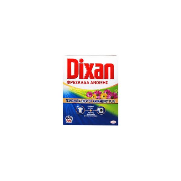 5201395161436 DIXAN POWDER 2.2KG SPRING FRESH 44 WASHES ( 1 X 1 ) - Image 1
