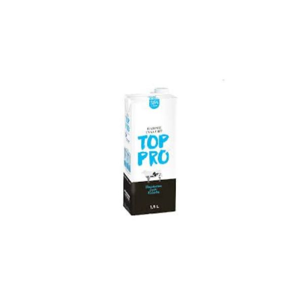 5206851876541 TOP PRO ( NOUNOU ) GALA DIARKIAS/ MILK 3.6% 1.5L BBD 10/11/25 ( 1 X 8 ) - Image 1