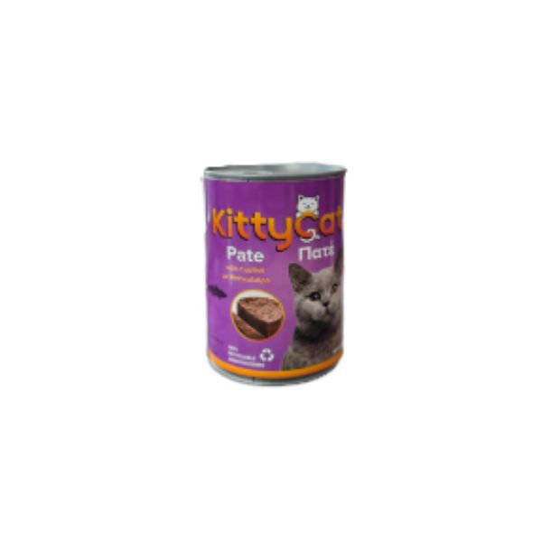 5298004520036 KITTYCAT TIN 400GR PATE CODFISH BBD 02/12/25 ( 1 X 24 ) - Image 1