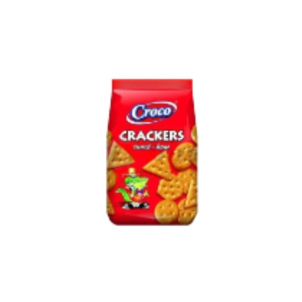 5941194000740 CROCO CRACKERS WITH HAM 100GR BBD 20/06/26 ( 1 X 12 ) - Image 1