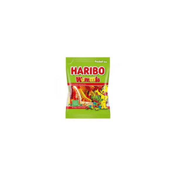 5996379377360 HARIBO WUMMIS 100GR BBD 11/26 ( 1 X 30 ) - Image 1