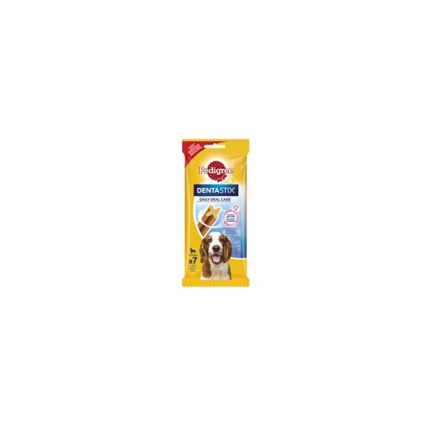 5998749141519 PEDIGREE DENTASTIX MEDIUM 7PACK 180GR BBD 09/01/27 ( 1 X 10 ) - Image 1
