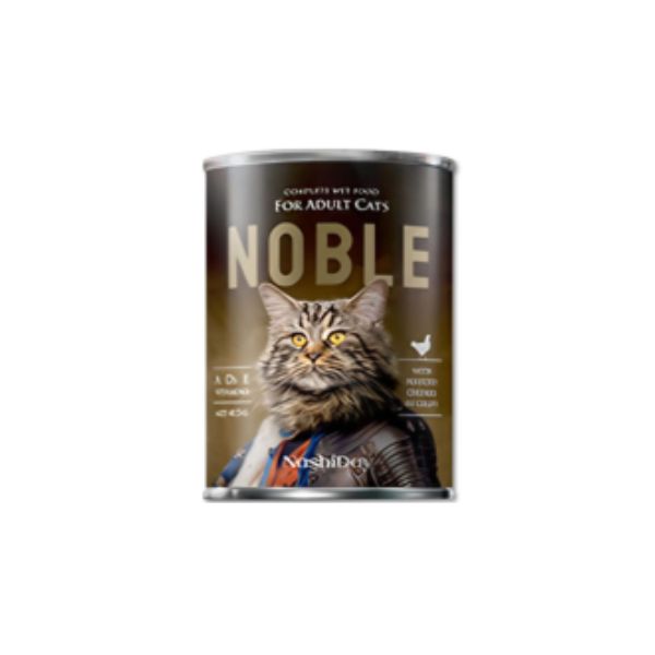 5999569661409 NOBLE CAT TIN 415GR POULTRY IN GRAVY BBD 28/03/27 ( 1 X 24 ) - Image 1