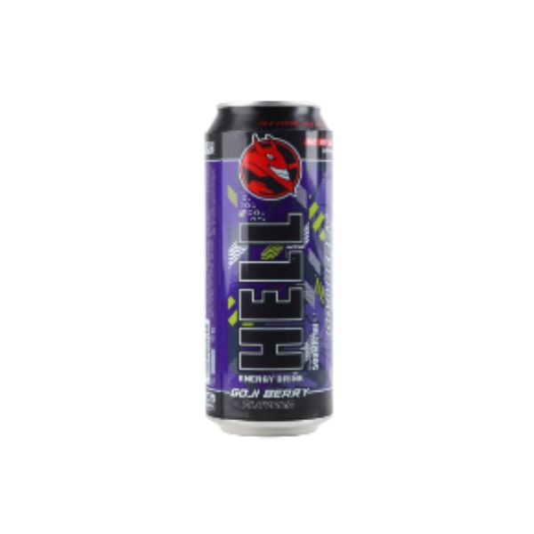 5999571054695 HELL 500ML ENERGY DRINK GOJI BERRY BBD 17/10/26 ( 1 X 12 ) - Image 1