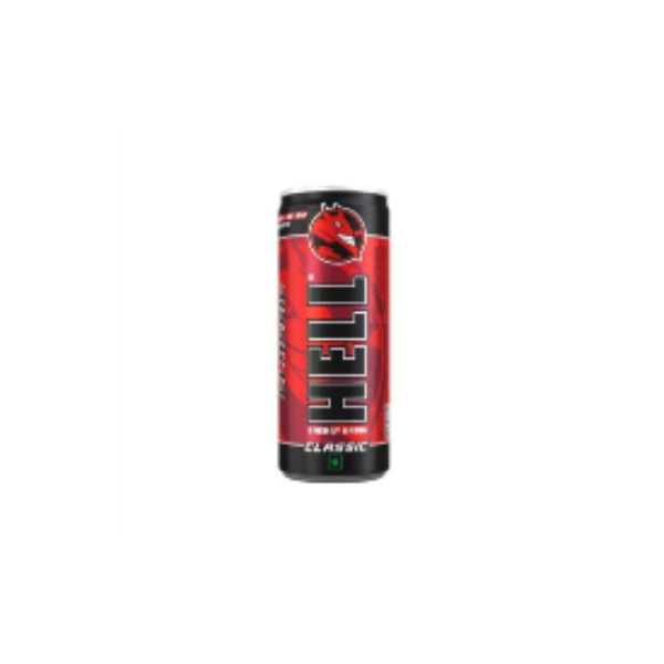 5999884034469 HELL 250ML ENERGY DRINK CLASSIC BBD 04/07/27 ( 1 X 24 ) - Image 1