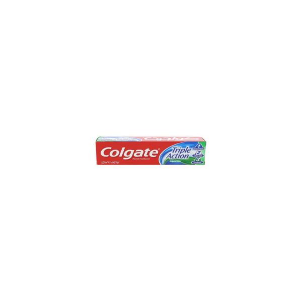 6281001112013 COLGATE TOOTHPASTE 125ML TRIPLE ACTION ( 1 X 12 ) - Image 1