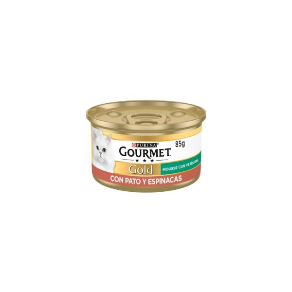 7613033047510 GOURMET GOLD MOUSSE DUCK/PATO & SPINACH 85GR BBD 03/27 ( 1 X 24 ) - Image 1