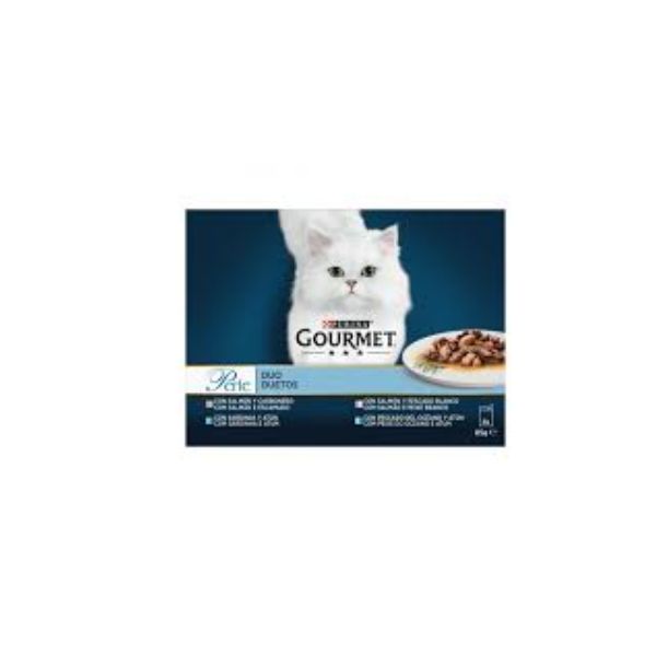 7613034621672 GOURMET PERLE POUCHES 8X85GR WITH OCEAN FISH & TUNA BBD 04/27 ( 1 X 10 ) - Image 1