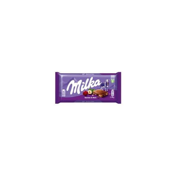 7622202262739 MILKA RAISIN & NUT 90GR BBD 03/04/26 ( 1 X 23 ) - Image 1