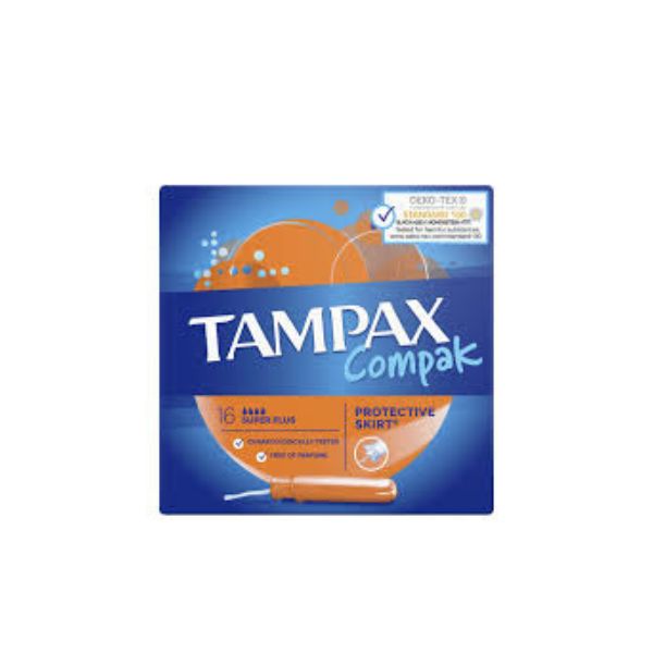 8001841300399 TAMPAX COMPAK 16S SUPER PLUS ( 1 X 6 ) - Image 1