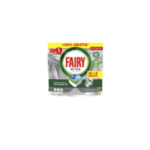 8006540767597 FAIRY TABS ALL IN1 ULTRA 16+8s ( 1 x 5 ) - Image 1