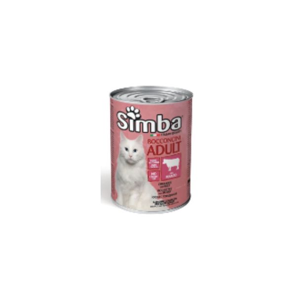 8009470009607 SIMBA CAT TIN 415GR BEEF BBD 20/12/26 ( 1 X 24 ) - Image 1