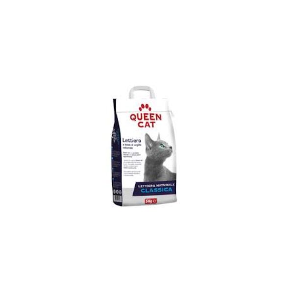 8028696274477 QUEEN CAT CAT LITTER 5KG CLASSIC ( 1 X 1 ) - Image 1