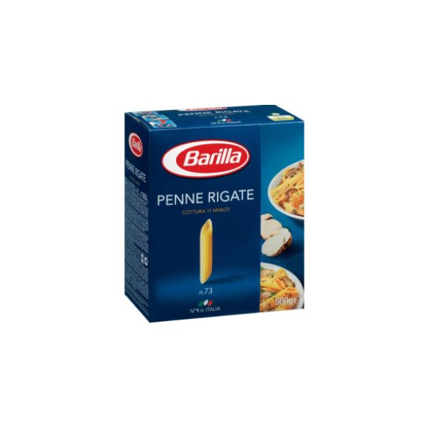 8076802085738 BARILLA PENNA RIGATE No73 500GR BBD 01/05/27 (1 X 24 ) - Image 1
