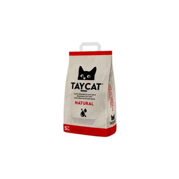 84112239000225 TAYCAT CAT LITTER NATURAL 5KG ( 1 X 4 ) - Image 1