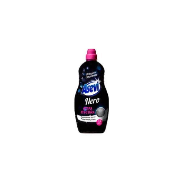 8411582889013 ASEVI LIQUID DETERGENT 1.5LT NERO/BLACK 37WASHES ( 1 X 10 ) - Image 1