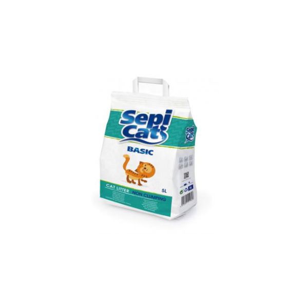 8412691014846 SEPI CAT LITTER 5L BASIC ( 1 X 1 ) - Image 1