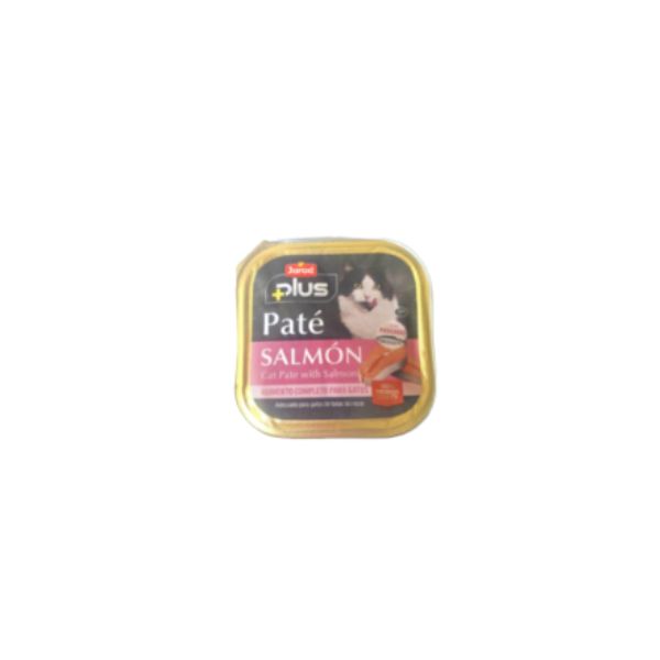 8413740604094 PLUS CAT FOIL PATE SALMON 100GR BBD 21/02/27 ( 1 X 32 ) - Image 1