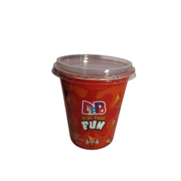 8682134084778 DIPPO FUN MINI CONE STAWBERRY CUP 100GR BBD 06/09/26 ( 1 X 24 ) - Image 1