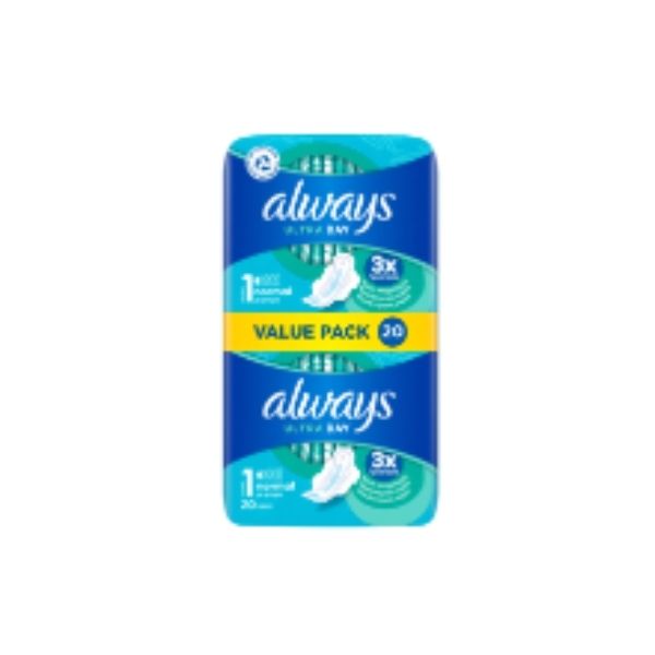 8700216171311 ALWAYS DUO ULTRA DAY NORMAL 20S GREEN ( 1 X 10 ) - Image 1