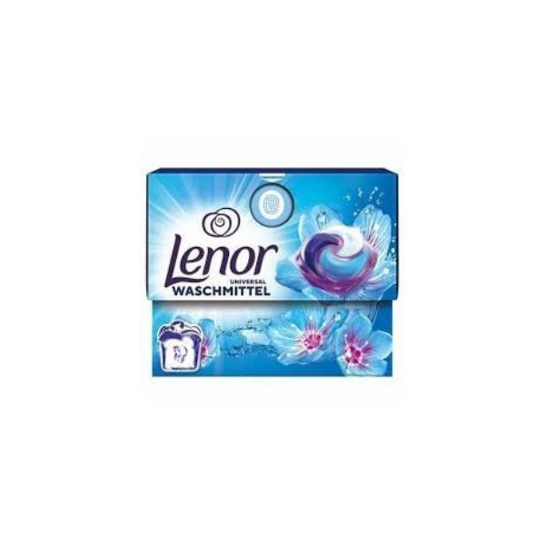 8700216707930 LENOR CAPSULES 10SCOOPS COTTON APRIL FRESH ( 1 X 4 ) - Image 1