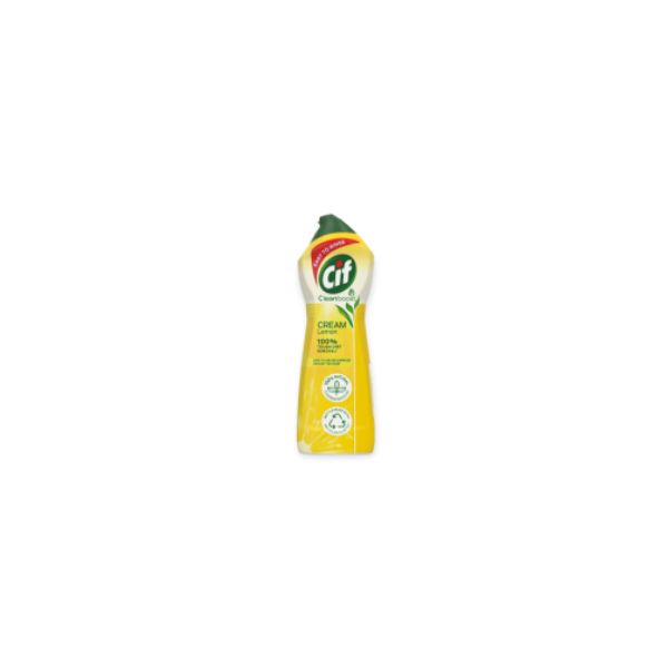 8720181396830 CIF CREAM 500ML LEMON YELLOW ( 1 X 16 ) - Image 1