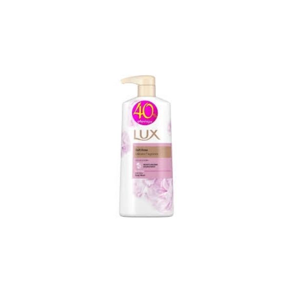 8720182474865 LUX SHOWER GEL 600ML SOFT ROSE PUMP ( 1 X 12 ) - Image 1