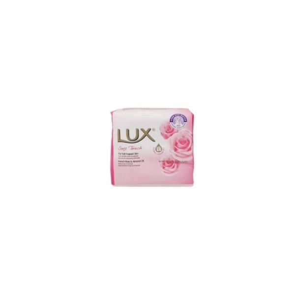 8886467064357 LUX SOAP 3X80GR SOFT TOUCH PINK ( 1 X 16 ) - Image 1