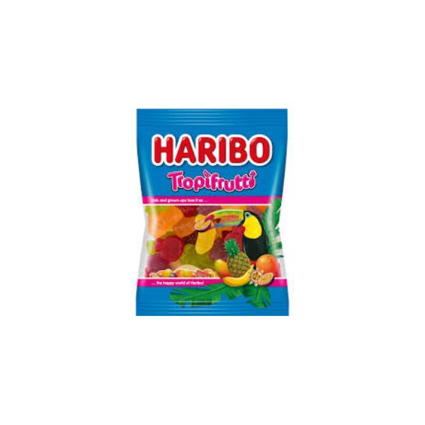 9002975367134 HARIBO TROPIFRUTTI 100GR BBD 12/26 ( 1 X 30 ) - Image 1